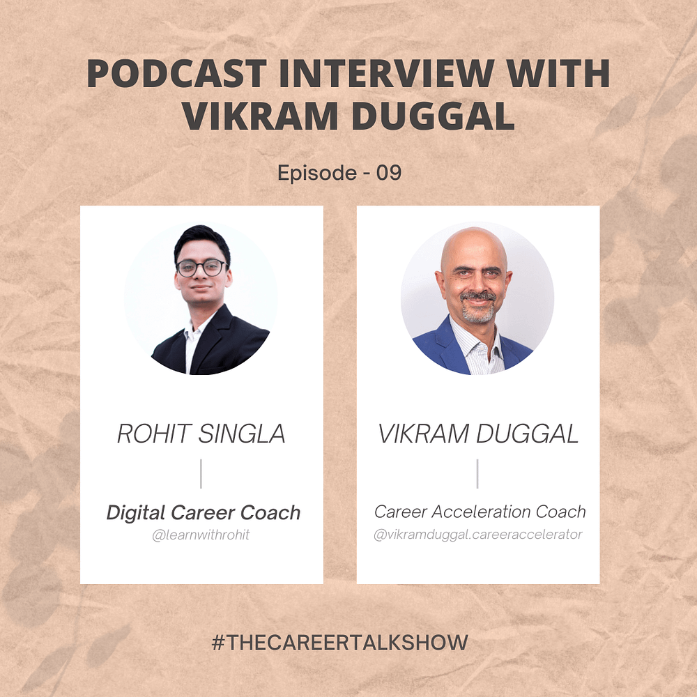 Podcast Episode With Vikram Duggal - CEO @ ABHIVYAKTI